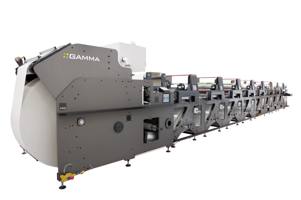 Gamma flexo press