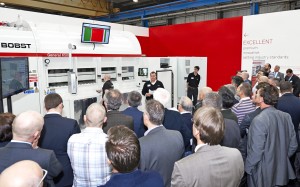 Bobst hosted 60 visitors at an open house at Manchester during K 2013.