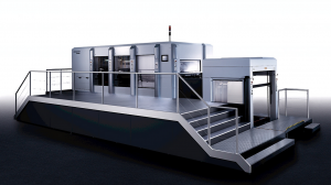 Heidelberg's new Dymatrix XL 145 CSB die cutter.