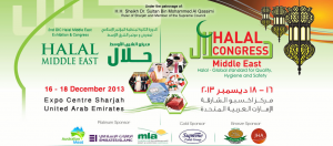 Halal Middle East is taking place at Sharjah.