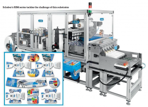 Schober's die-cutting technology is ideal for the thin materials used in the growing field of in-mould labelling.